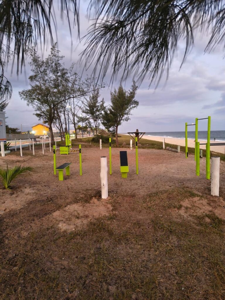 Inauguração da Nova Academia de Pedra de Itaipuaçu Corpo e Mente, Orla de Itaipuaçu, na altura da 77